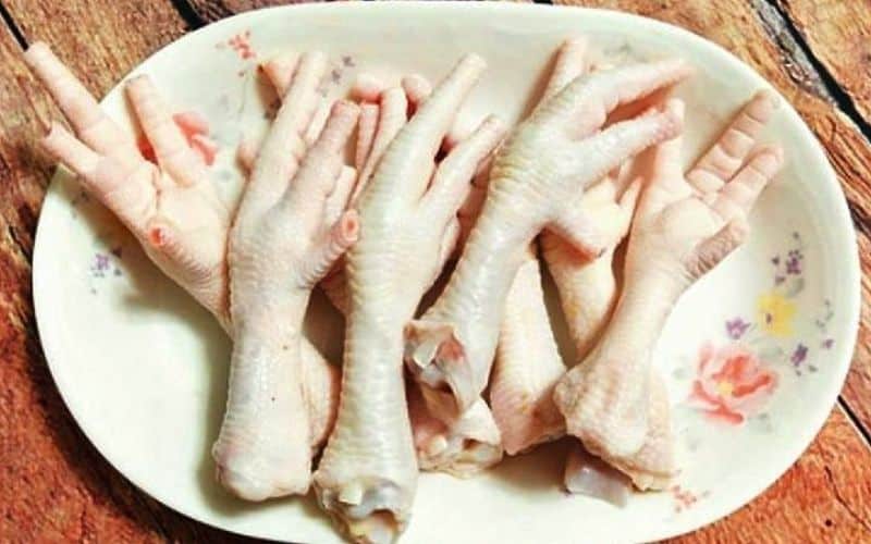Tác hại của việc ăn chân gà